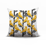 Tanza Bird Reversible Indoor/Outdoor Square Pillow