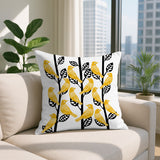 Tanza Bird Reversible Indoor/Outdoor Rectangle Pillow