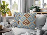 Tara 2 Sets Lumbar Indoor/Outdoor Reversible Indoor Pillow