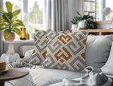 Tara 2 Sets Lumbar Indoor/Outdoor Reversible Indoor Pillow