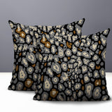 Tari Zebra Print Indoor/Outdoor Reversible Square Pillow