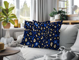 Tari Zebra Print Indoor/Outdoor Reversible Square Pillow