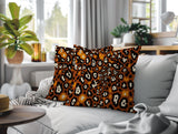 Tari Zebra Print Indoor/Outdoor Reversible Square Pillow