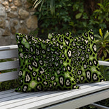 Tari Zebra Print Indoor/Outdoor Reversible Square Pillow