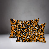 Tari Zebra Print Indoor/Outdoor Reversible Rectangular Pillow
