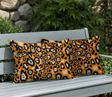 Tari Zebra Print Indoor/Outdoor Reversible Rectangular Pillow