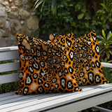 Tari Zebra Print Indoor/Outdoor Reversible Square Pillow