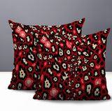 Tari Zebra Print Indoor/Outdoor Reversible Square Pillow