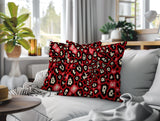 Tari Zebra Print Indoor/Outdoor Reversible Square Pillow