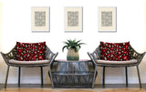 Tari Zebra Print Indoor/Outdoor Reversible Rectangular Pillow