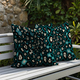 Tari Zebra Print Indoor/Outdoor Reversible Square Pillow