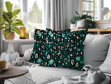 Tari Zebra Print Indoor/Outdoor Reversible Square Pillow