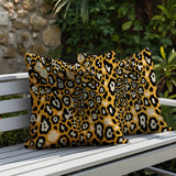 Tari Zebra Print Indoor/Outdoor Reversible Square Pillow