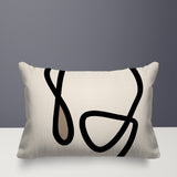 Tata Abstract Lumbar Indoor/Outdoor Throw Pillow