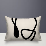 Tata Abstract Lumbar Indoor/Outdoor Throw Pillow