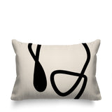 Tata Abstract Lumbar Indoor/Outdoor Throw Pillow
