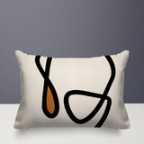 Tata Abstract Lumbar Indoor/Outdoor Throw Pillow