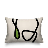 Tata Abstract Lumbar Indoor/Outdoor Throw Pillow