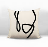 Tata Abstract Square Indoor/Outdoor Throw Pillow