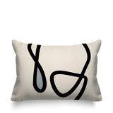 Tata Abstract Lumbar Indoor/Outdoor Throw Pillow