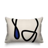 Tata Abstract Lumbar Indoor/Outdoor Throw Pillow