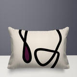 Tata Abstract Lumbar Indoor/Outdoor Throw Pillow
