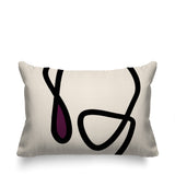 Tata Abstract Lumbar Indoor/Outdoor Throw Pillow