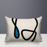 Tata Abstract Lumbar Indoor/Outdoor Throw Pillow