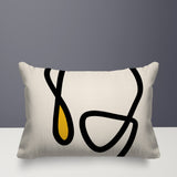 Tata Abstract Lumbar Indoor/Outdoor Throw Pillow