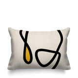 Tata Abstract Lumbar Indoor/Outdoor Throw Pillow