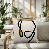Tata Abstract Lumbar Indoor/Outdoor Throw Pillow