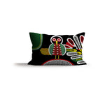 PolyTwill Bird Lumbar Indoor/Outdoor Throw Pillow