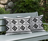 Tawa 2 Sets Indoor/Outdoor Reversible Rectangular Pillow