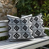 Tawa 2 Sets Indoor/Outdoor Reversible Square Pillow