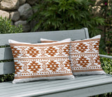 Tawa 2 Sets Indoor/Outdoor Reversible Rectangular Pillow