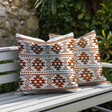 Tawa 2 Sets Indoor/Outdoor Reversible Square Pillow