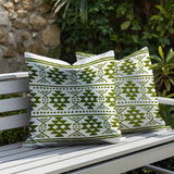 Tawa 2 Sets Indoor/Outdoor Reversible Square Pillow
