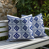 Tawa 2 Sets Indoor/Outdoor Reversible Square Pillow