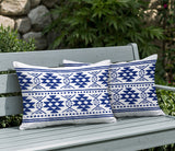 Tawa 2 Sets Indoor/Outdoor Reversible Rectangular Pillow