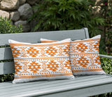 Tawa 2 Sets Indoor/Outdoor Reversible Rectangular Pillow
