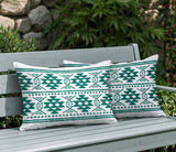 Tawa 2 Sets Indoor/Outdoor Reversible Rectangular Pillow