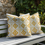 Tawa 2 Sets Indoor/Outdoor Reversible Square Pillow