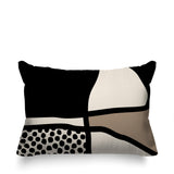 Teeny Abstract Reversible Indoor/Outdoor Rectangular Pillow