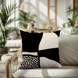 Teeny Abstract Square Indoor/Outdoor Throw Pillow
