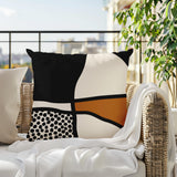 Teeny Abstract Square Indoor/Outdoor Throw Pillow