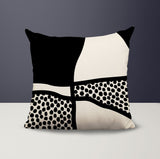 Teeny Abstract Square Indoor/Outdoor Throw Pillow