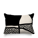 Teeny Abstract Reversible Indoor/Outdoor Rectangular Pillow