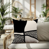 Teeny Abstract Square Indoor/Outdoor Throw Pillow