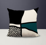 Teeny Abstract Square Indoor/Outdoor Throw Pillow