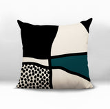 Teeny Abstract Square Indoor/Outdoor Throw Pillow